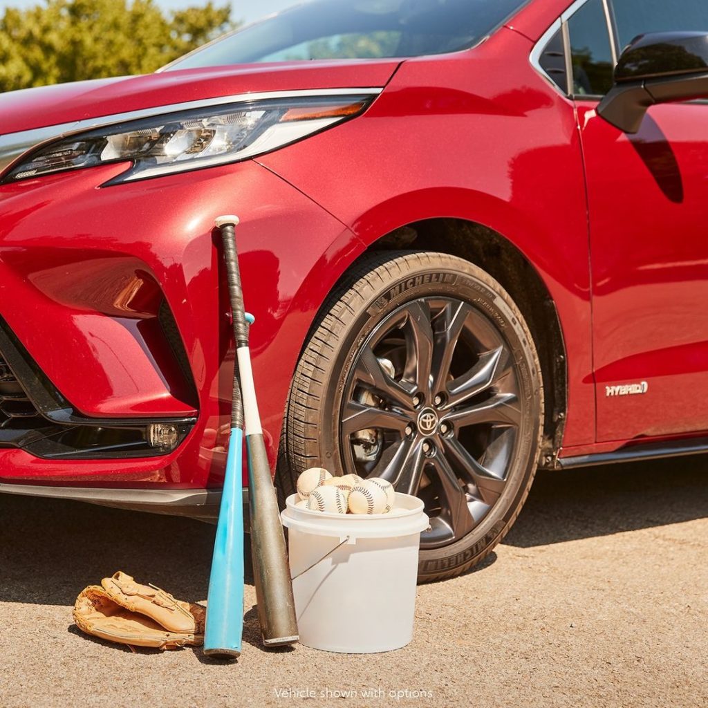 Step up to the plate! #Sienna #LetsGoPlaces...