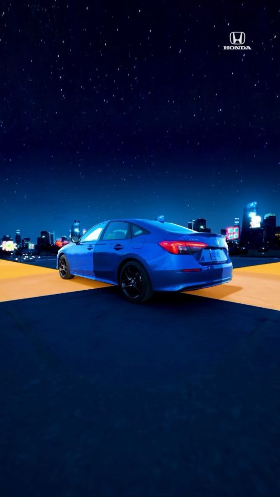 Style around the clock. The all-new #HondaCivic Sedan.

: @cache_bunny...