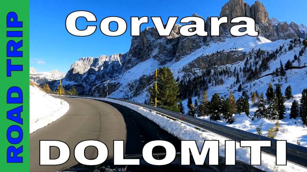 ROAD TRIP CORVARA DOLOMITES│from Passo Gardena to Corvara 4K │Scenic Drive Dolomiti UNESCO Dolomiten