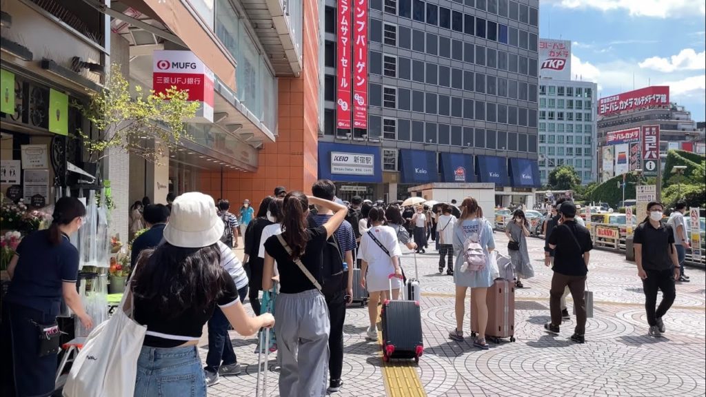 【4K】Tokyo Walk – Shinjuku in midsummer daytime (July.2021) 【Japan】 【4K】Tokyo Walk - Shinjuku in midsummer daytime (July.2021) 【Japan】