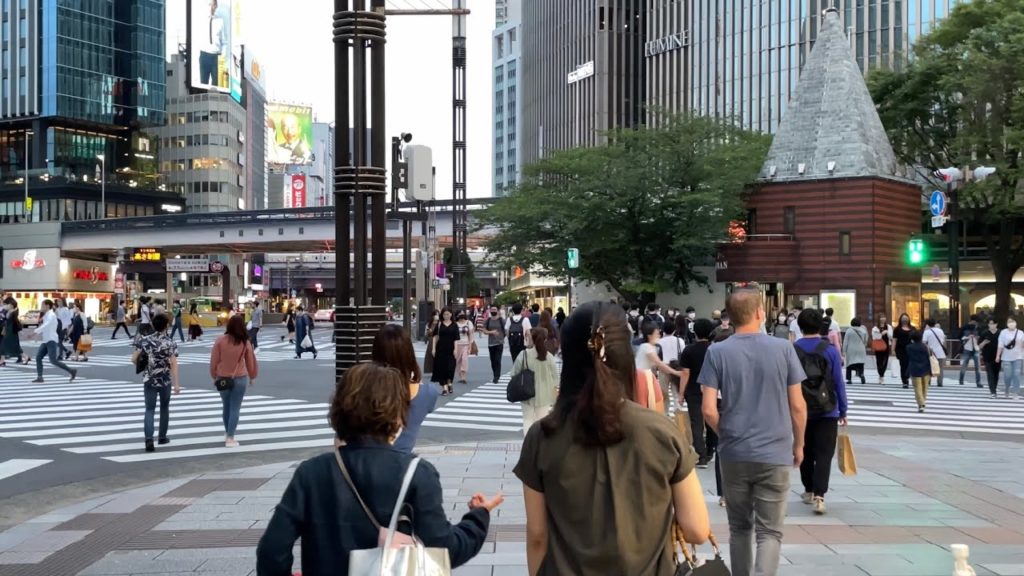 【4K】Tokyo Walk – Ginza at evening (June.2021) 【Japan】 【4K】Tokyo Walk - Ginza at evening (June.2021) 【Japan】