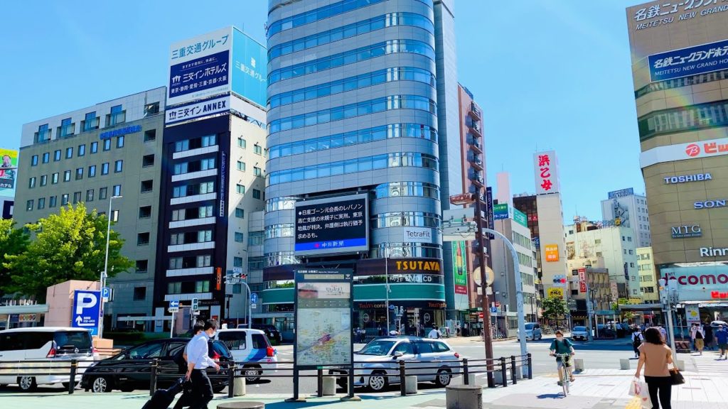4K Nagoya Station Walking Tour, Japan (名古屋駅)