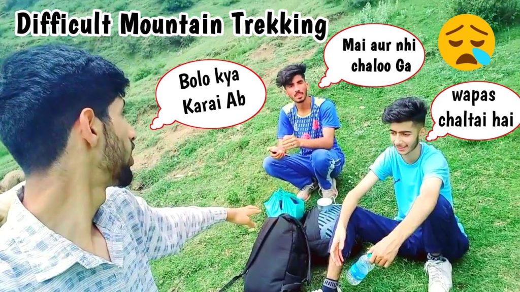 Trekking to the Mountains of North kashmir with my Friends/ travel vlog