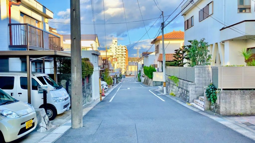 【4K】Modern Japanese Houses / Neighborhood Walking Tour in Japan (Nagakute, Nagoya)