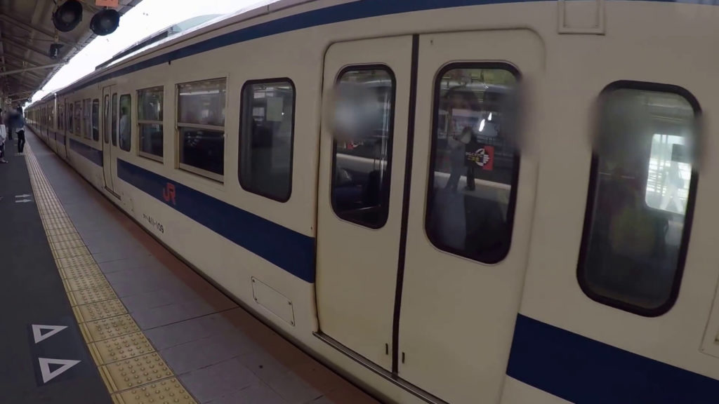 시모노세키역 411계 열차