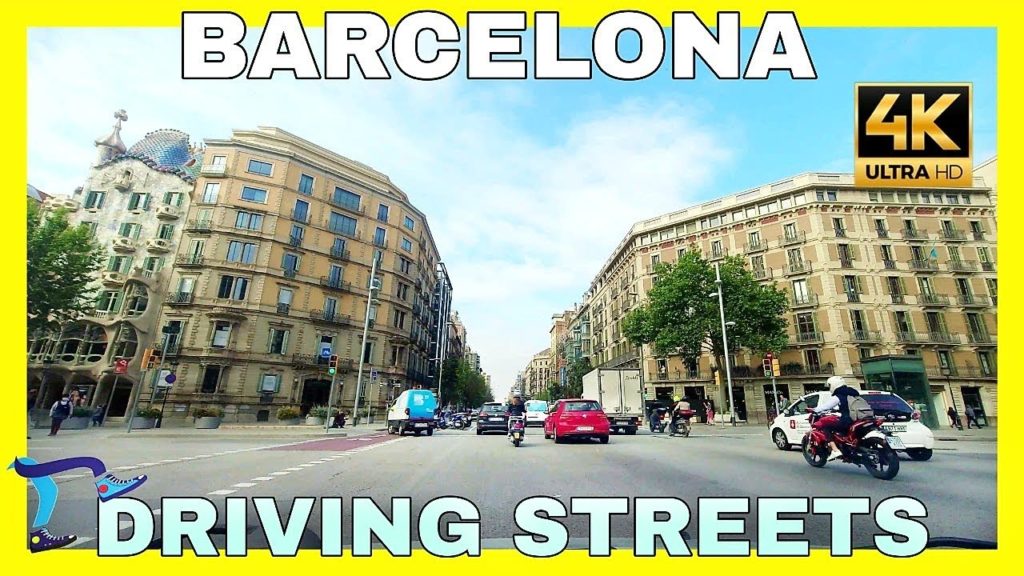 Driving by Car – Barcelona Street Tour – May 18, 2021 4K Driving by Car - Barcelona Street Tour - May 18, 2021 4K
