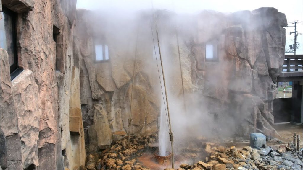 JG☆☆8K HDR Hokkaido,Shikabe Geyser 北海道 鹿部の間欠泉