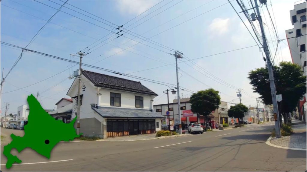 4K Walk Japan - OBIHIRO DENSHIN-DORI SHOPPING STREET 帯広市の電信通り商店街を散歩 in Hokkaido 07/2021