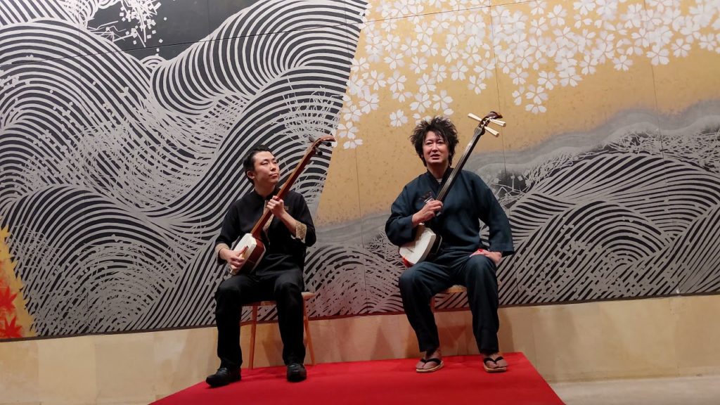 Owani, Aomori (青森県大鰐) - Shamisen performance (三味線) 2021 Aug. 05