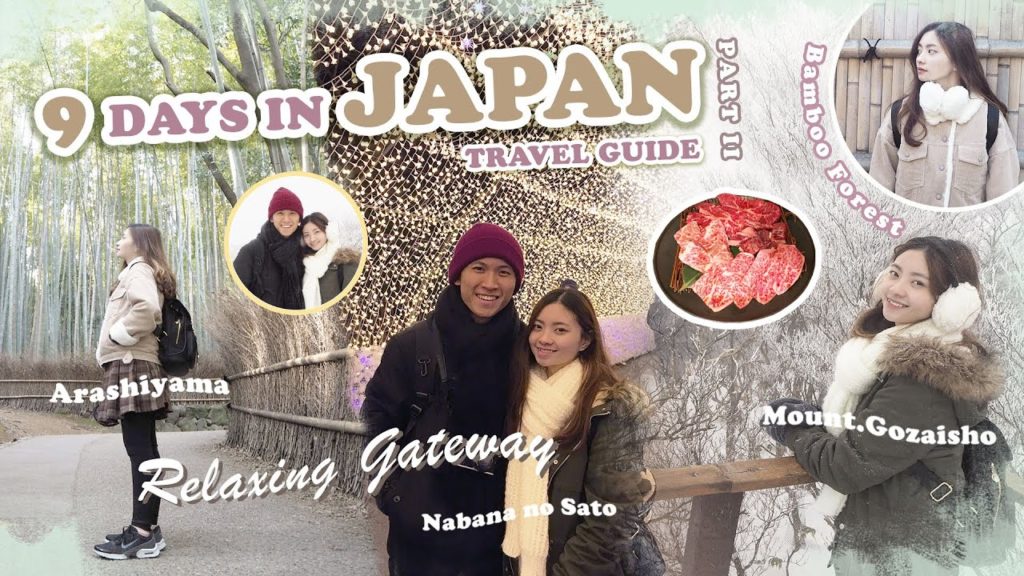 【Travel Vlog】9 days in JAPAN! 🌸PART II🌸 OSAKA/KYOTO/ARASHIYAMA/NABANA NO SATO/MOUNT GOZAISHO🌨❄️⛄️