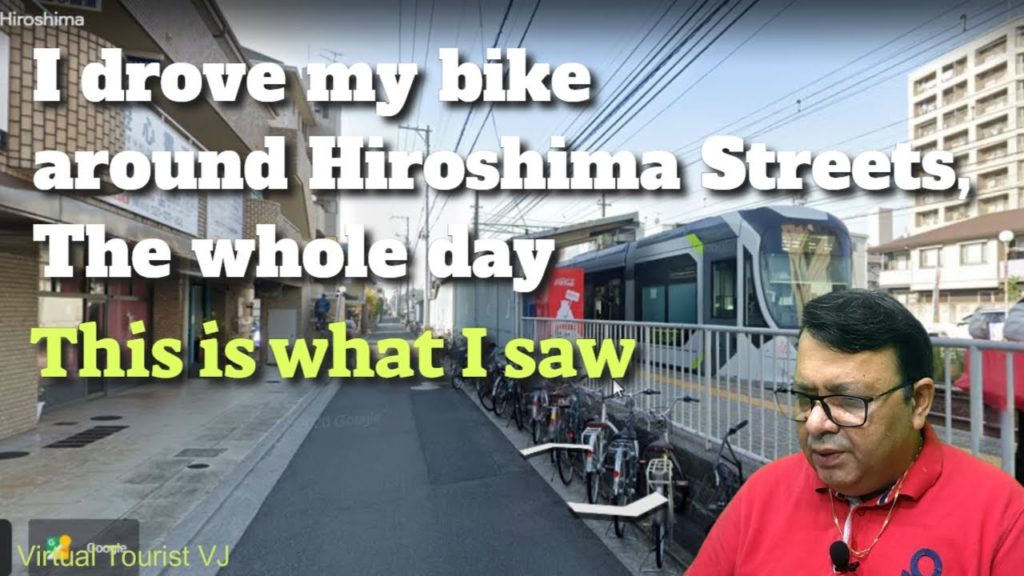 I drove my virtual bike on Hiroshima streets, the whole day. This is what I saw. Full Ep. 8 - Pt. 3