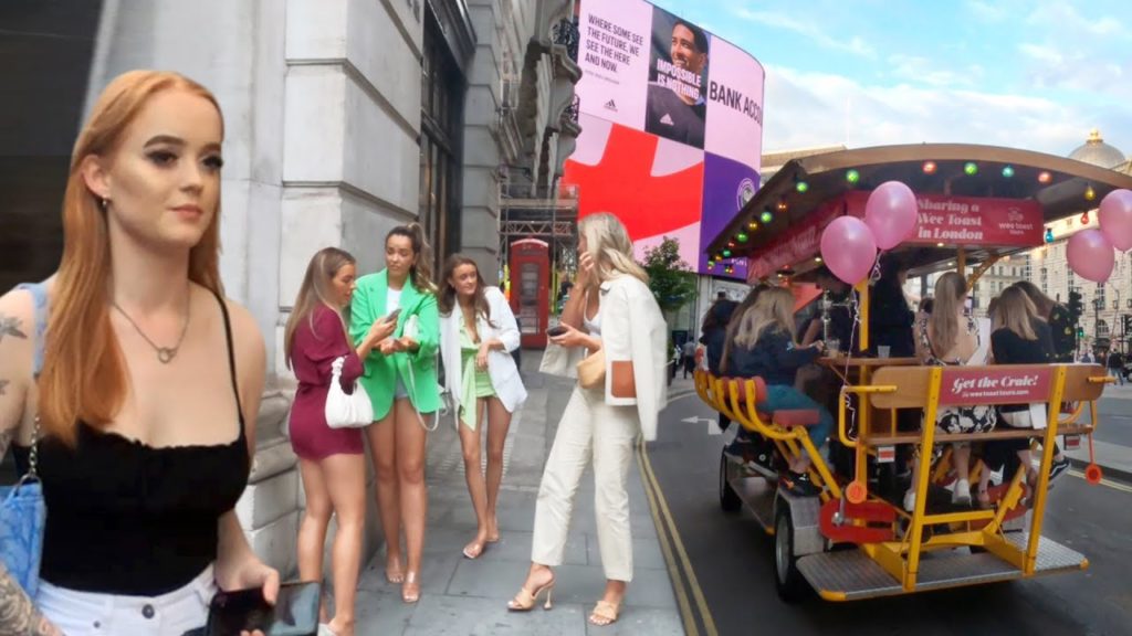 Regent Street Summer walk - July 2021 | London Walking Tour [4K]