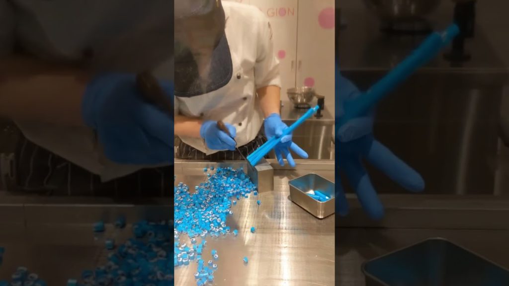 CANDY cutting - Japanese Street Food #Shorts