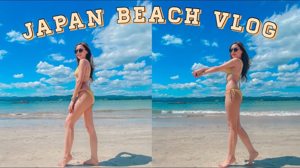 ☀️ life in Japan | summer vlog 🏖 Goza-shirahama Beach