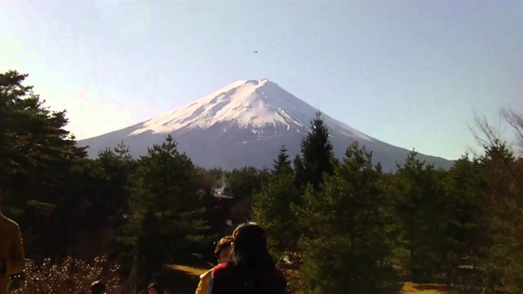 Mount Fuji, Beautiful day, 12.15.2010