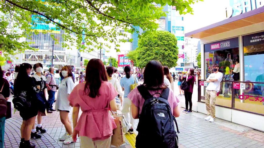 [Shibuya Walk in Tokyo] Stylish City ♪ (4K ASMR non-stop 1 hour 03 minutes)