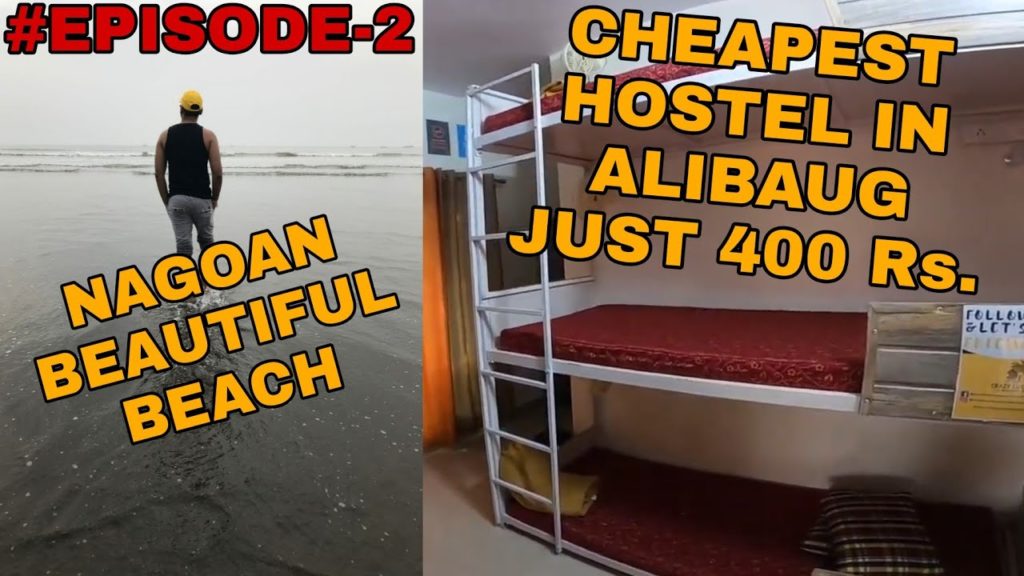 Cheapest Hostel in Aliabug just 400 RS. | Crazy Coconut hostel | Nagoan Beach | Full details