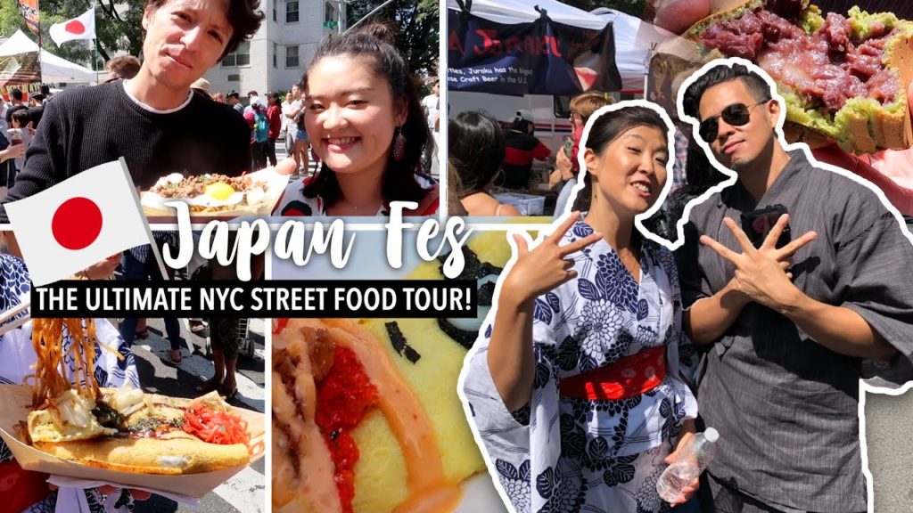 OISHII NE! | TAKOYAKI & ALL OF THE BEST JAPANESE STREET FOOD IN NYC | JAPAN FES 2019 | MRE 16