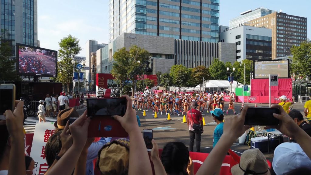 【4K】2021 日本 北海道 札幌 東京2020オリンピック 女子20km競歩開幕の会場を散策【Binaural Audio】 【4K】2021 日本 北海道 札幌 東京2020オリンピック 女子20km競歩開幕の会場を散策【Binaural Audio】
