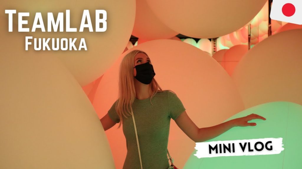 TeamLab Forest, Fukuoka || Japan aesthetic tourist attraction mini-vlog