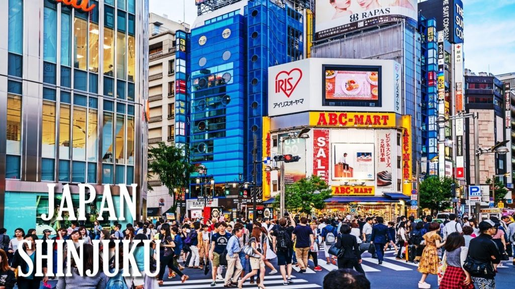 Japan - Shinjuku city tour | Busiest railway zone in the world (2021)