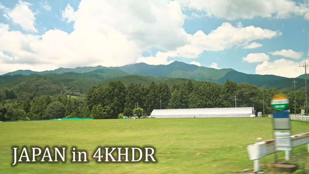 Mt. Fuji Bus - From Mishima station to Fujinomiya 5th station・4K HDR