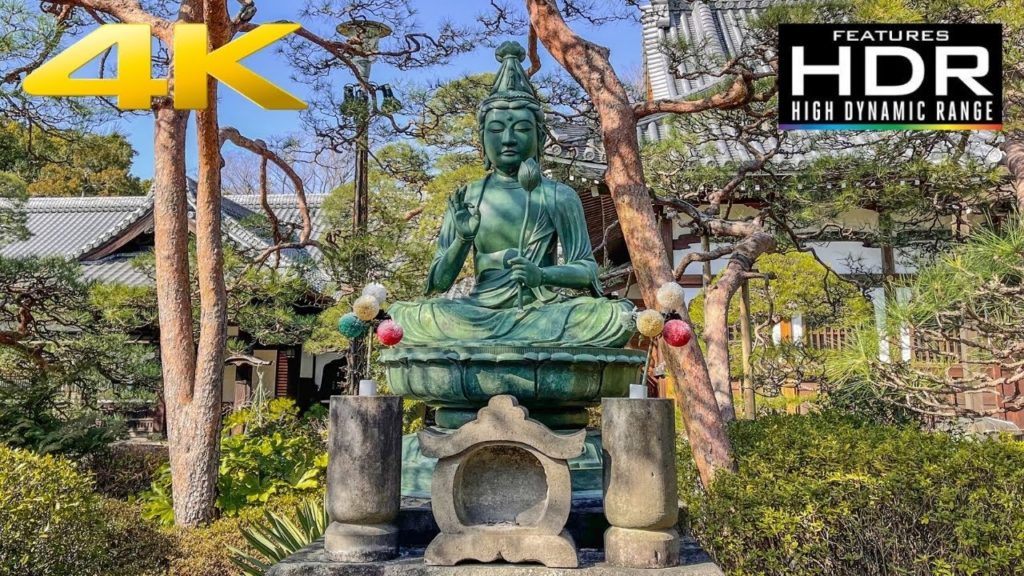 🍃 [4K HDR] Relaxing Walk In The Peaceful Shinseiji Temple In Tokyo, Japan 🇯🇵
