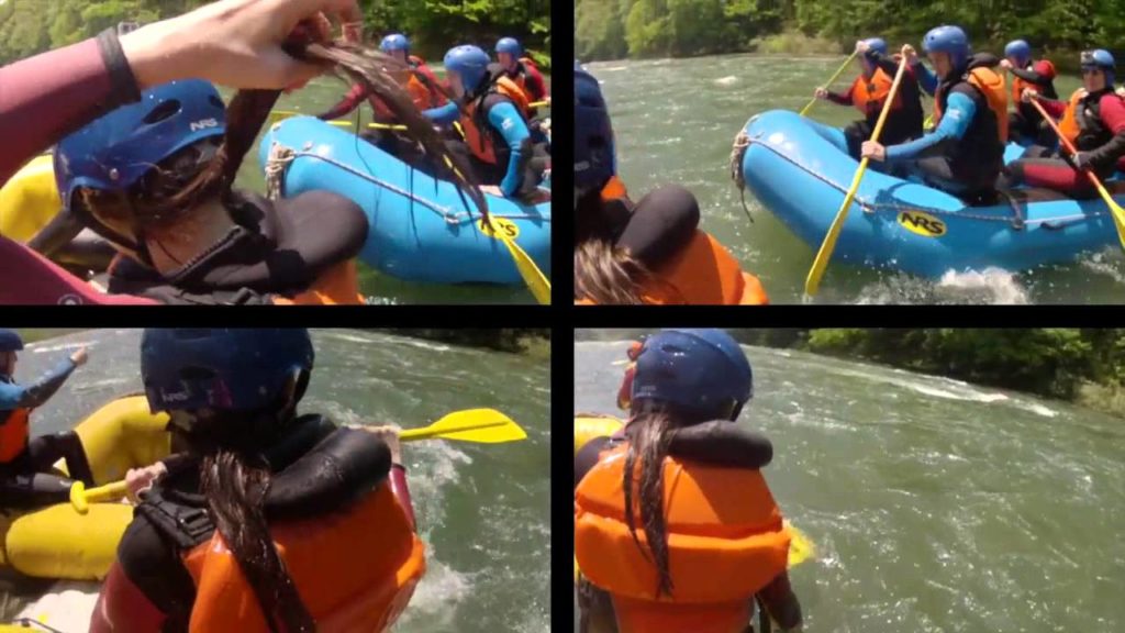 (Snow melt) White Water Rafting Tone River, Gunma, Japan (GoPro Hero FCPX) Canyons Tours Yokota AB