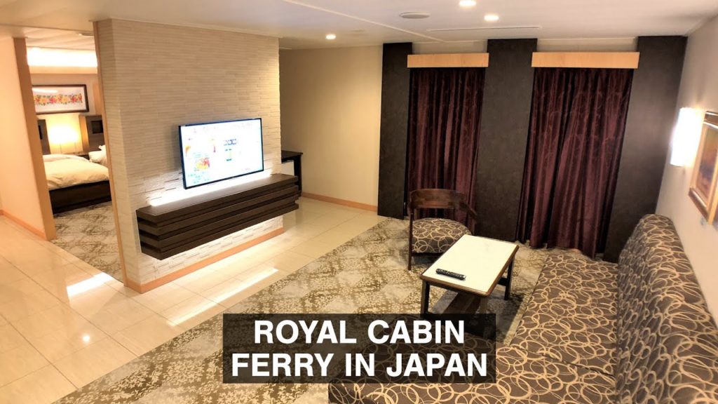 Trying a First Class Royal Cabin on the Ferry in Japan | Osaka to Ehime