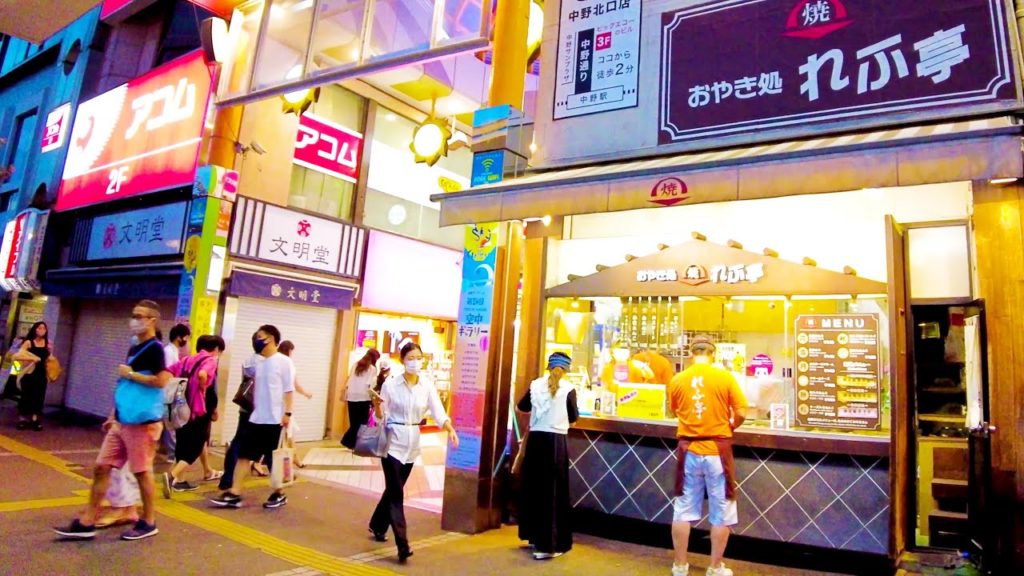 [Nakano Walk in Tokyo] Enjoy the izakaya at night ♪ (4K ASMR non-stop 1 hour 01 minutes)