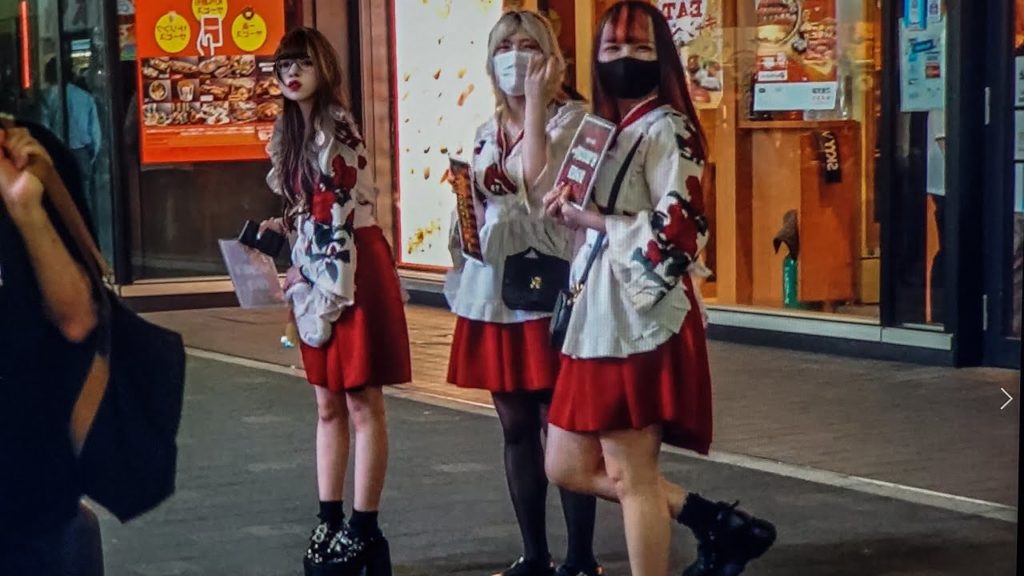 Charming red-light district of Japan's second largest City Charming red-light district of Japan's second largest City