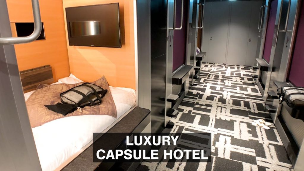 Staying at a Superior Capsule Hotel in Tokyo Japan