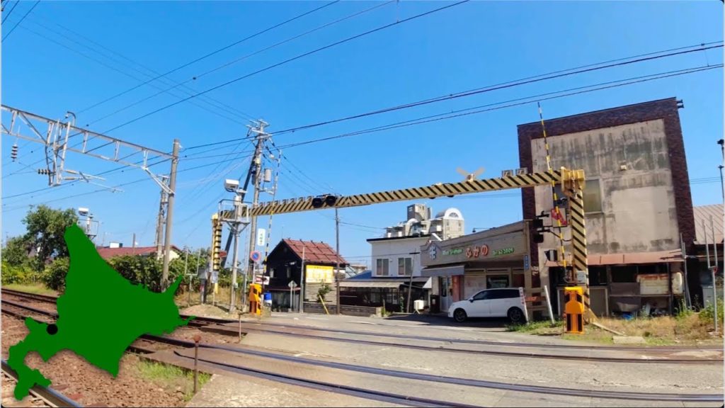 4K Walk Japan - OTARU ZENIBAKO SHOPPING STREET 小樽市の銭函商店街を散歩 in Hokkaido 07/2021