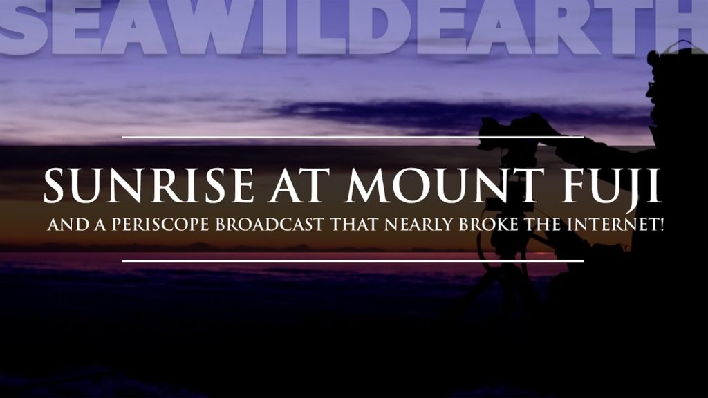 Sunrise from Mount Fuji, Japan. Sunrise from Mount Fuji, Japan.