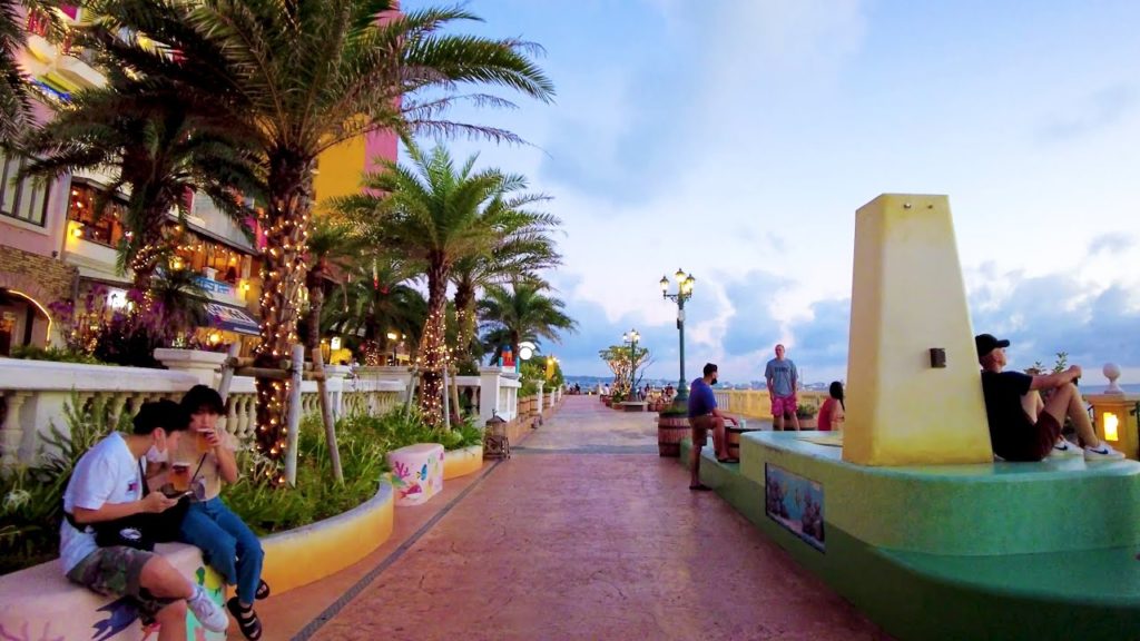 [Okinawa Walk] Mihama American Village ♪ (4K ASMR non-stop 1 hour 02 minutes)