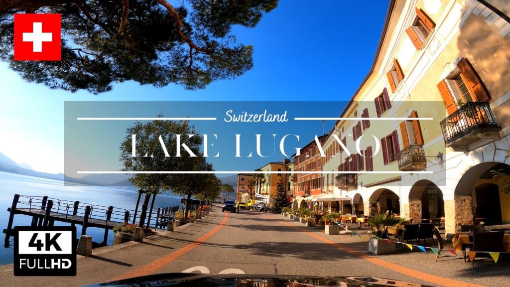 Drive along Lake Lugano