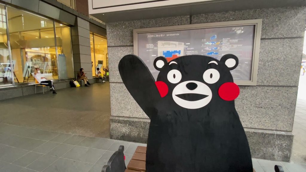 【熊本県 4K】熊本市中心部のアーケード商店街(上通・下通)の散歩(立体音響ASMR)