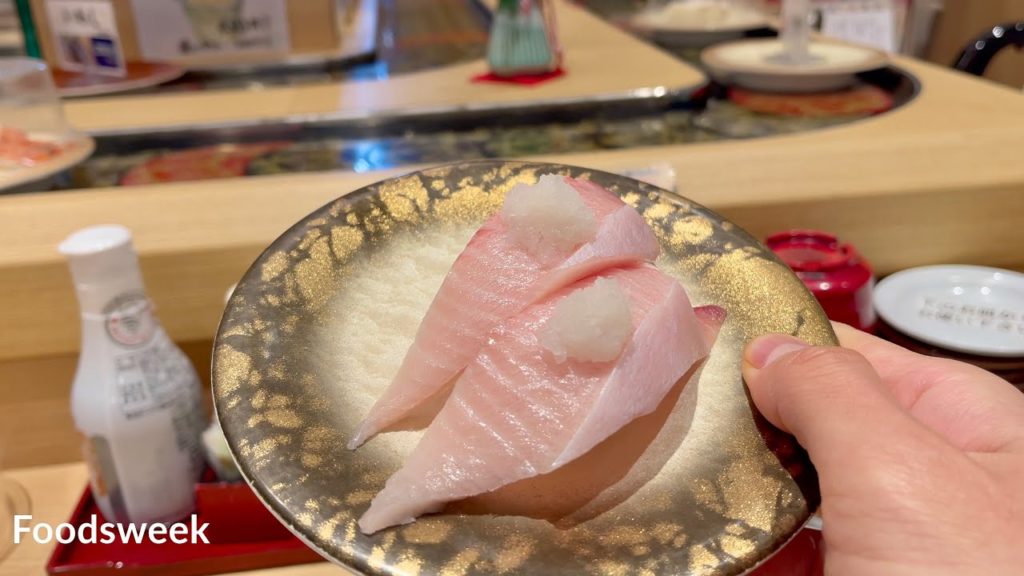 Japanese Food - Conveyor Belt Sushi 2021 Inside of The Station Gate
