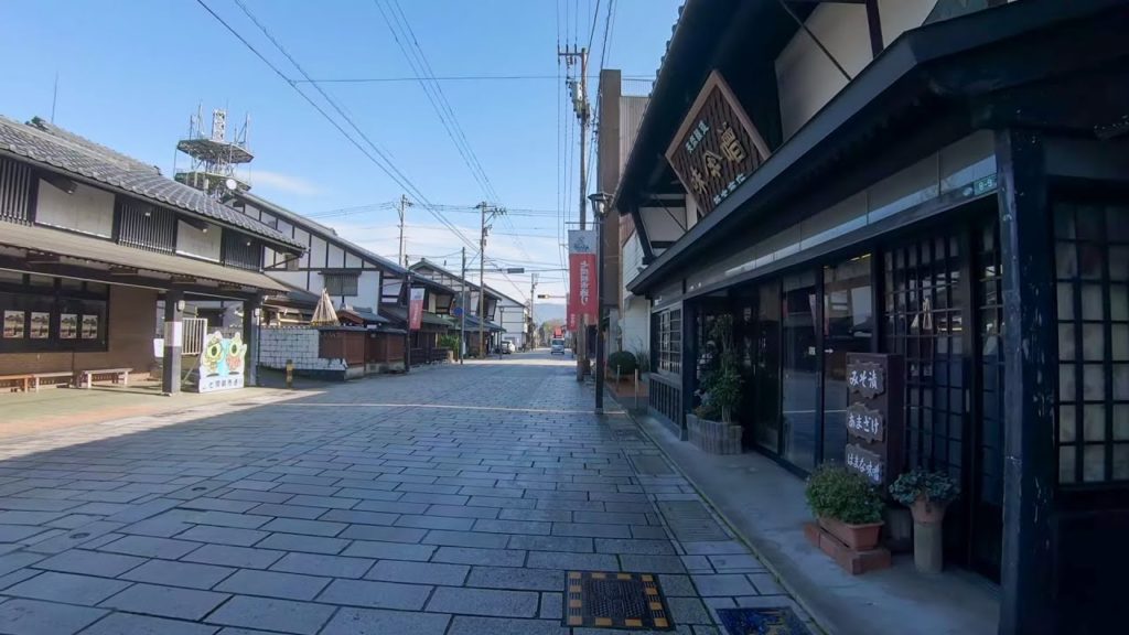 福井散歩：大野市 (七間通り・寺町通り) Walking in Fukui Japan: In Ōno City (Shichiken, Teramachi Street) [4K Binaural]