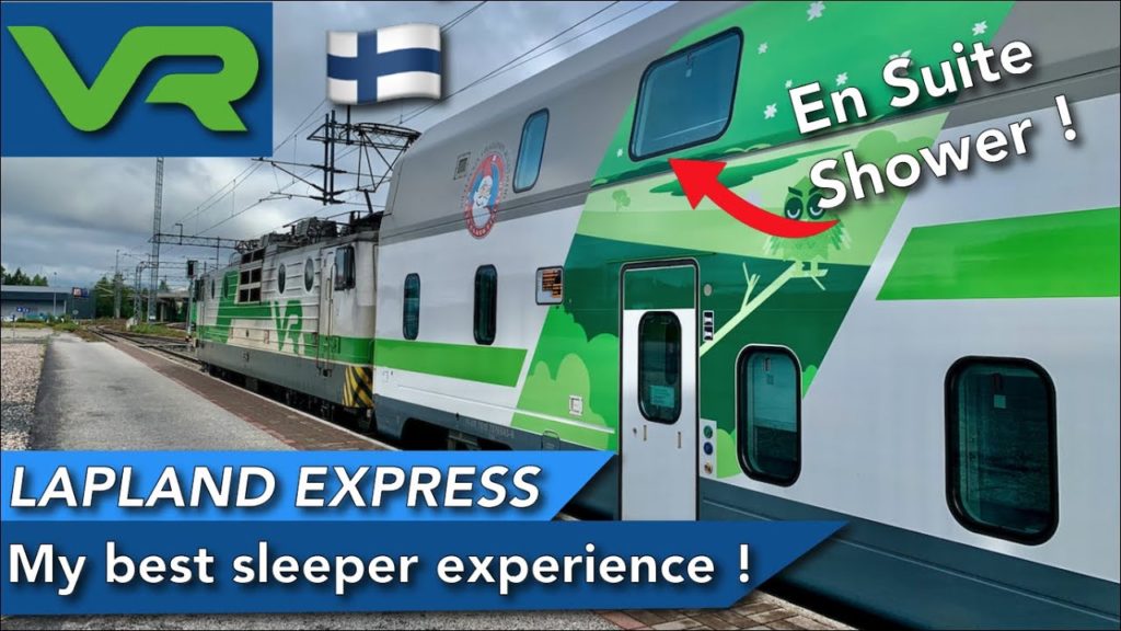 VR Lapland Express - An AMAZING Finnish experience to the Arctic circle by train