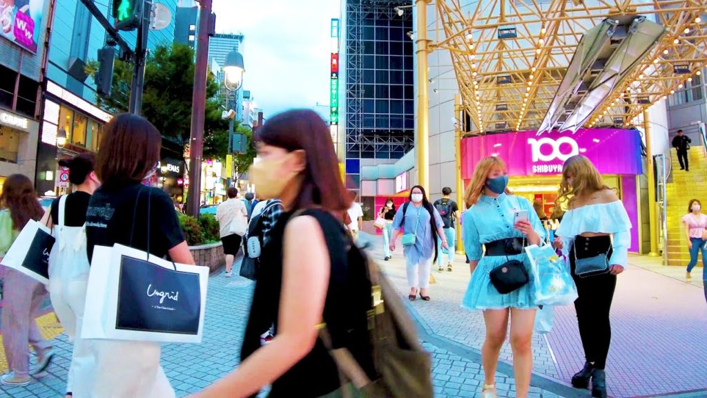 [Shibuya Walk in Tokyo] SHIBUYA109 ♪ (4K ASMR non-stop 1 hour 03 minutes)