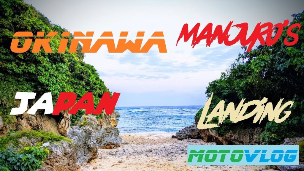 [Okinawa japan motovlog] Lost in a cemetery with the night falling on me