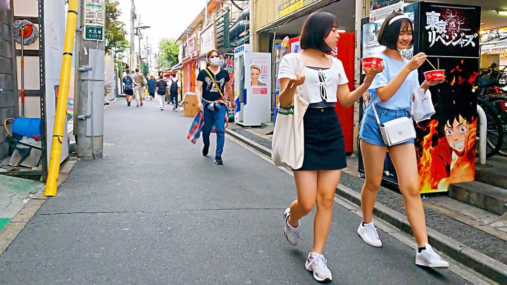 【Shin okubo Walk】A city where young people gather【4K】