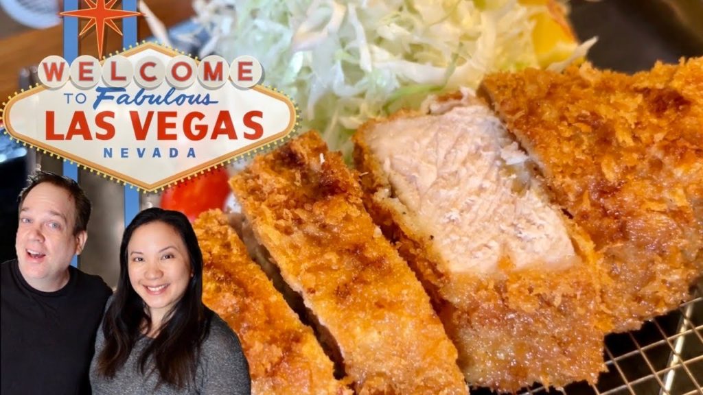 Las Vegas ULTIMATE Japanese Dining DEEP FRIED PORK Steak