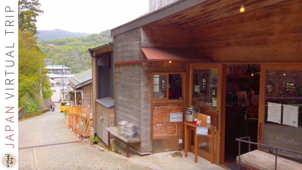 4K Japan Walk - Traditional Japanese Area in Mountains |  Walking in Miyanoshita, Hakone (箱根 宮ノ下)