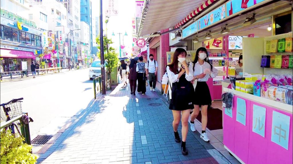 [New Okubo Walk in Tokyo] Midsummer Korean Town ♪ (4K ASMR non-stop 1 hour 03 minutes)