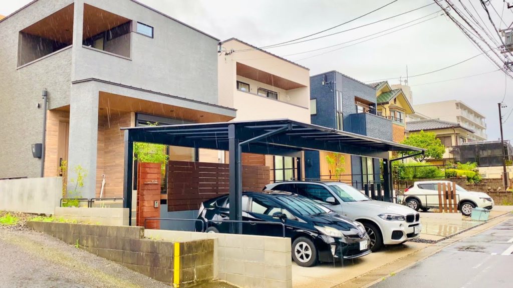 4K Heavy Rain Walk in Japan – Modern Japanese Houses | Residential Walking Tour in Nagoya 4K Heavy Rain Walk in Japan - Modern Japanese Houses | Residential Walking Tour in Nagoya