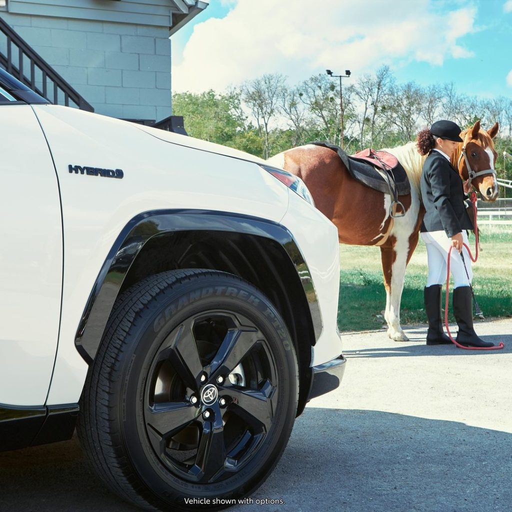 Wheels that are just as powerful. #RAV4 #Hybrid #LetsGoPlaces...