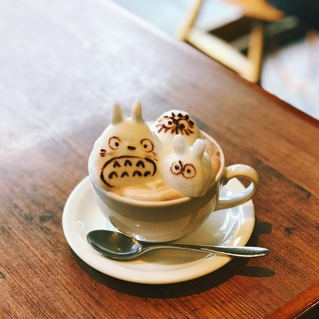 Monday mornings call for coffee!  Harajuku's @cafe_reissue is known for their ab...