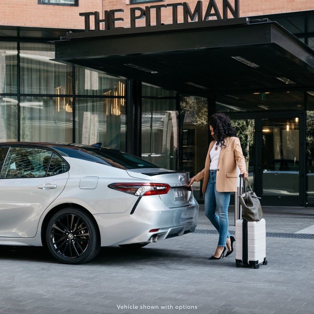 On the road again. #Camry #Hybrid #LetsGoPlaces...